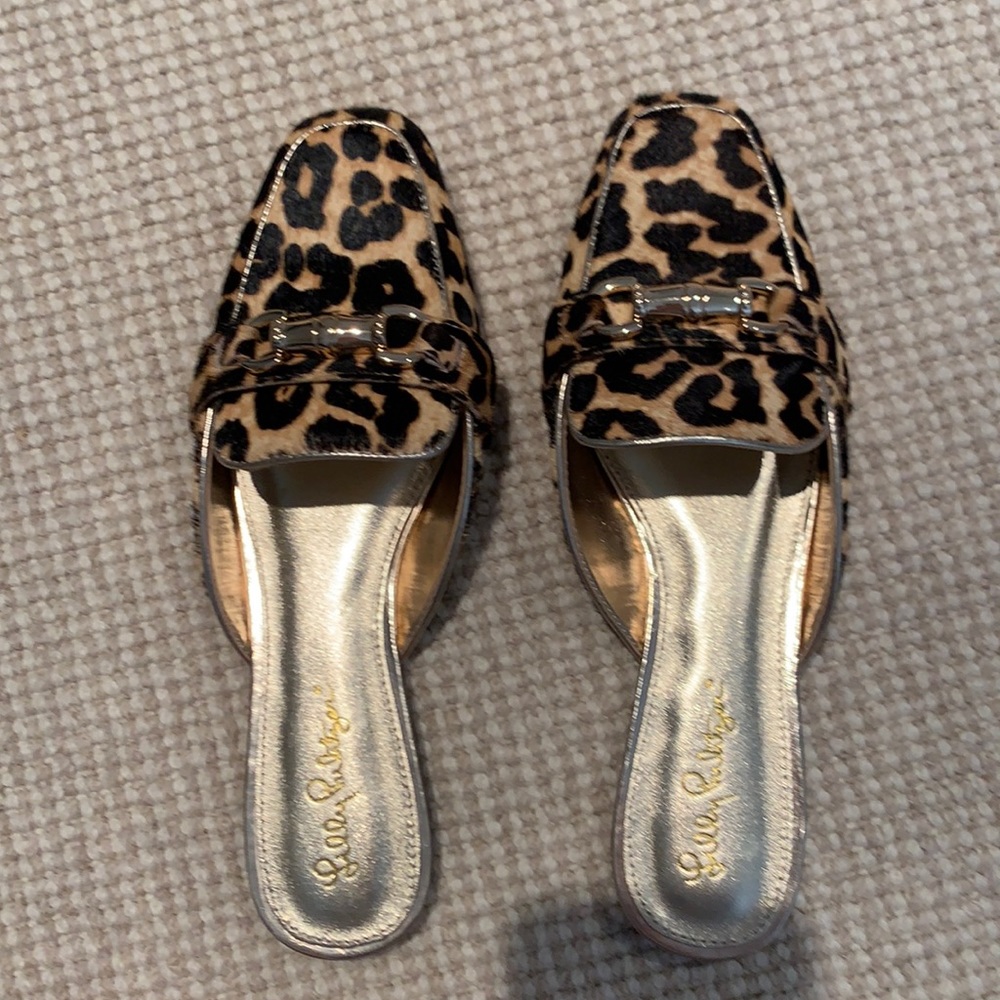 Andi Leopard Print Mule Loafer